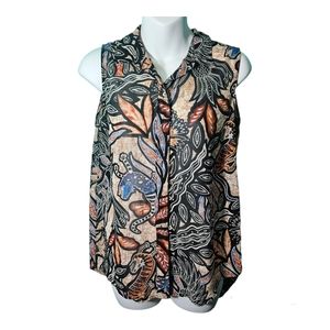 H&M sleeveless blouse
